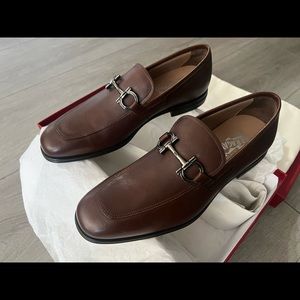 Salvatore Ferragamo Scarlet Brown loafer